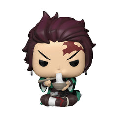 Funko POP! Animation: Demon Slayer - Tanjiro con fideos - Figura de vinilo coleccionable - Idea de regalo - Mercancía oficial - para niños y adultos - Fanáticos del anime - Figura modelo para