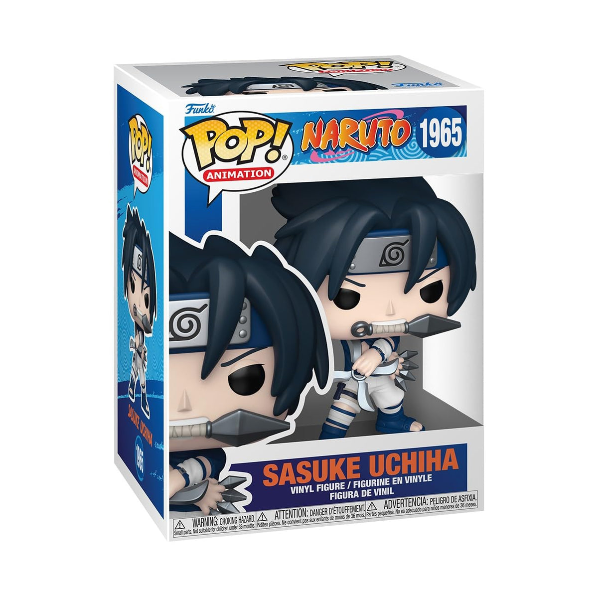 Funko Pop! Animation: Naruto Classic - Sasuke Uchiha - Figura de vinilo coleccionable - Idea de regalo - Producto oficial - Juguetes para niños y adultos - Fans del anime - Figura modelo para