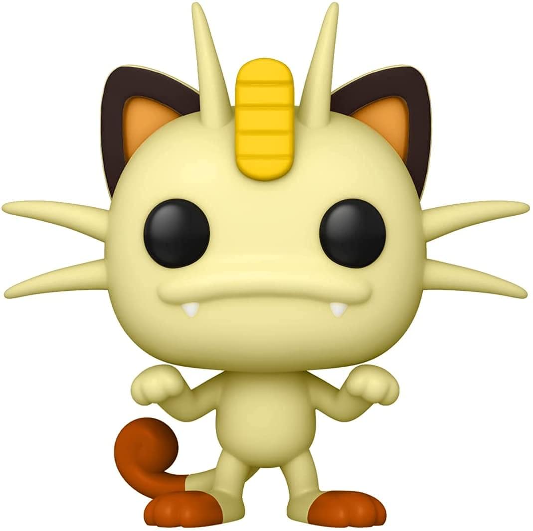 Funko POP Pop! Games: Pokemon - Figura de vinilo Meowth, multicolor, estándar