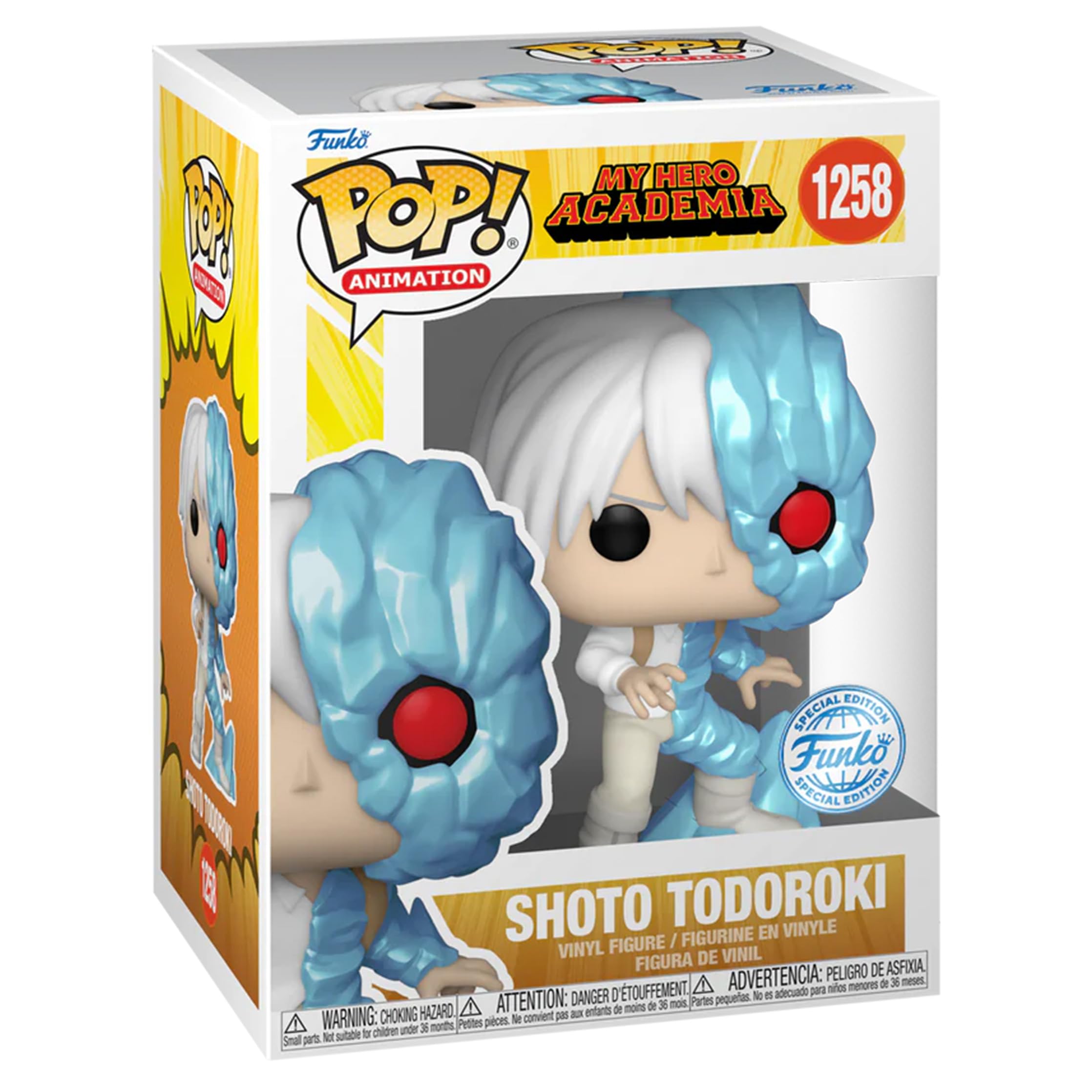 Funko Pop! Animación: My Hero Academia - Ice Shoto Todoroki (Primera aparición) Figura (Edición Especial)