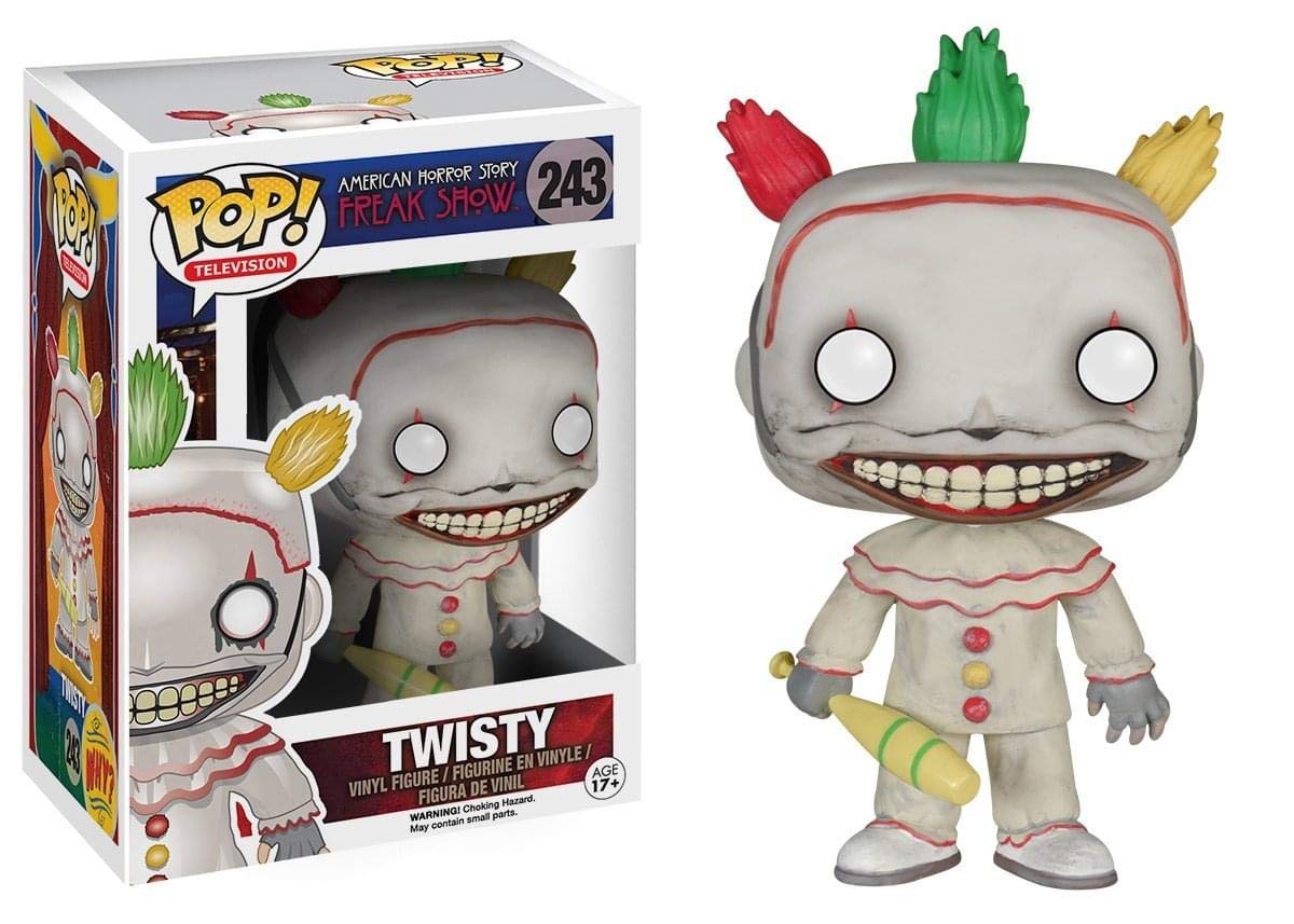 Figura de vinilo de Twisty el payaso de la temporada 4 de American Horror History, de Funko POP TV