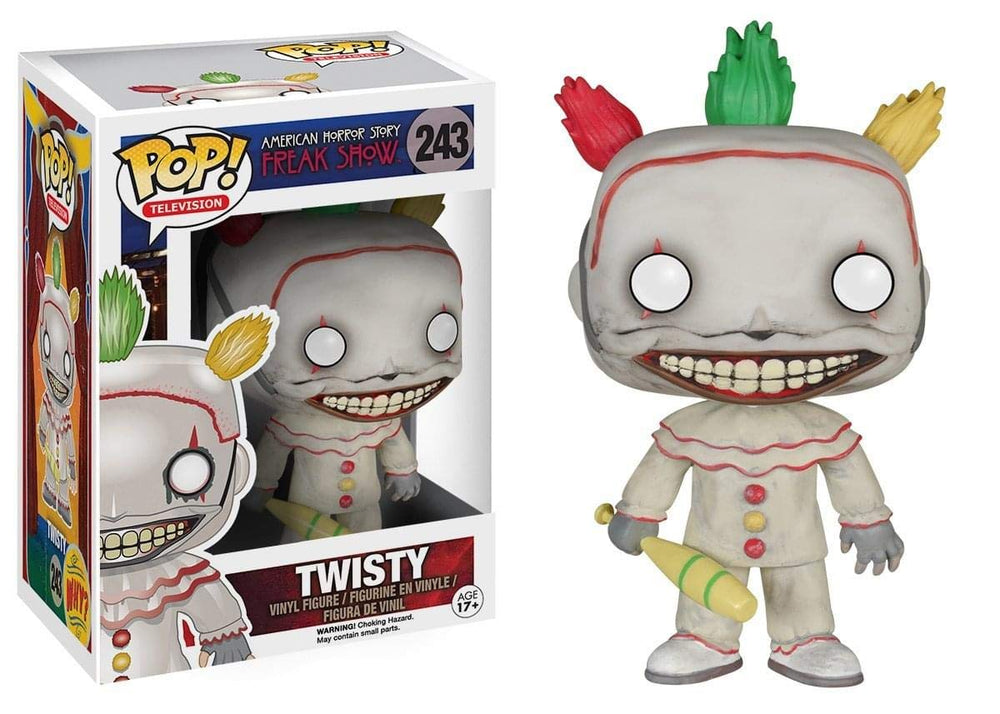 Figura de vinilo de Twisty el payaso de la temporada 4 de American Horror History, de Funko POP TV