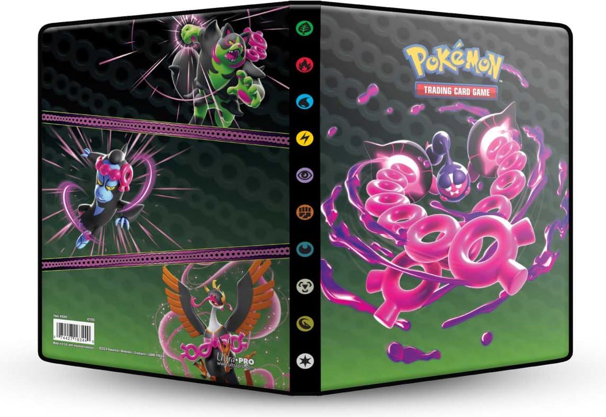 Ultra Pro | Cartera de 9 bolsillos Pokémon Scarlet &amp Violet 6.5 Shrouded Fable (7 hojas) | Accesorio para tarjetas coleccionables