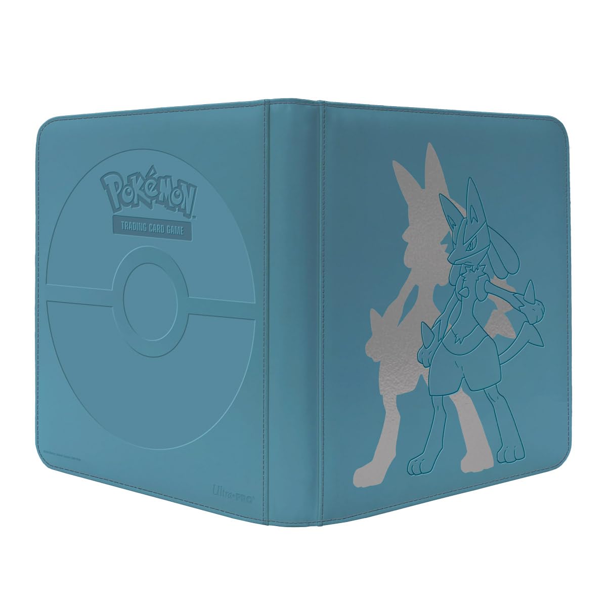 Ultra Pro | Serie Élite de Pokemon: Archivador PRO con cremallera de Lucario de 12 bolsillos | Accesorio para juego de cartas coleccionables | Edades 6+
