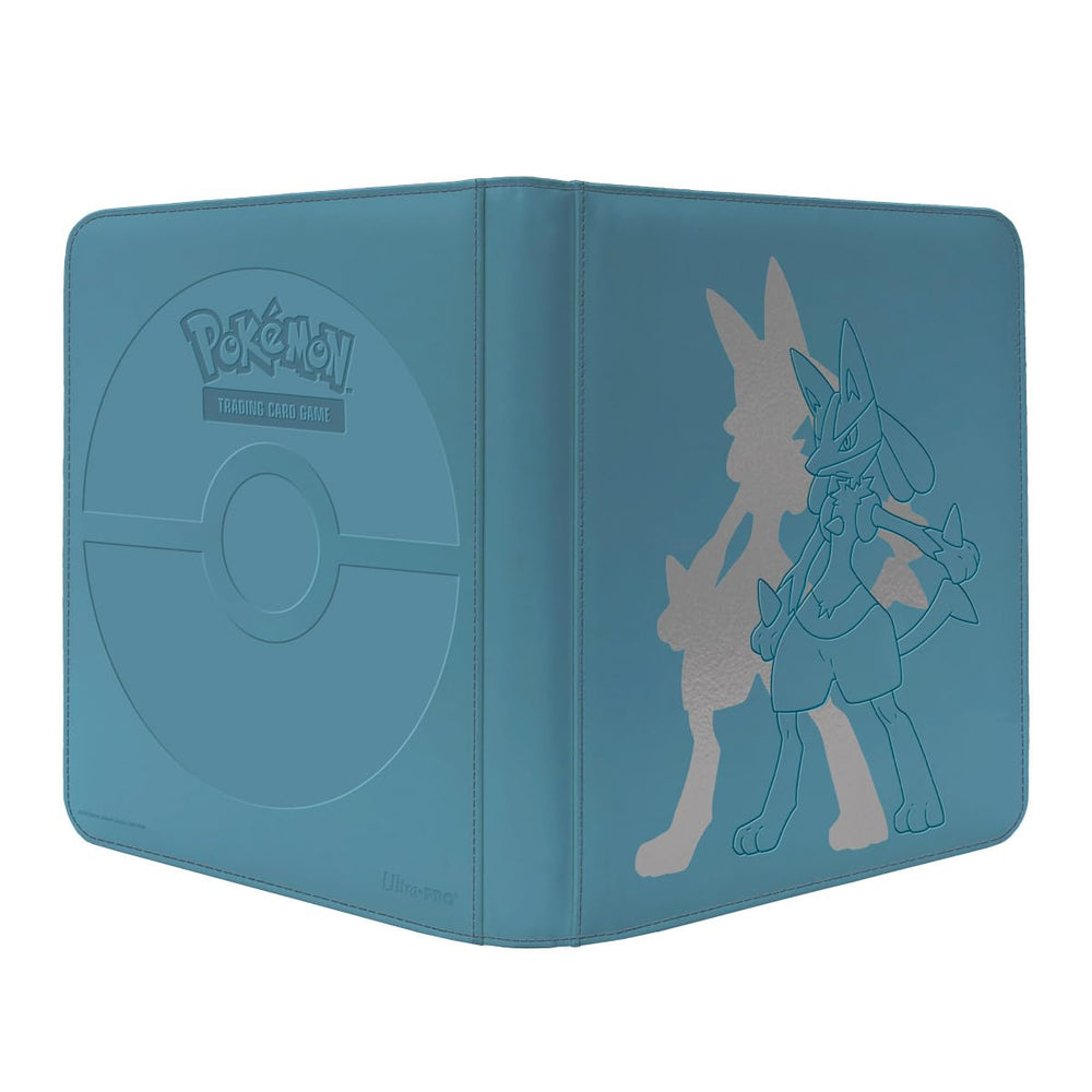 Ultra Pro | Serie Élite de Pokemon: Archivador PRO con cremallera de Lucario de 12 bolsillos | Accesorio para juego de cartas coleccionables | Edades 6+