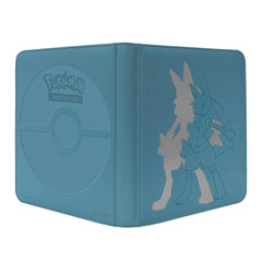 Ultra Pro | Serie Élite de Pokemon: Archivador PRO con cremallera de Lucario de 12 bolsillos | Accesorio para juego de cartas coleccionables | Edades 6+
