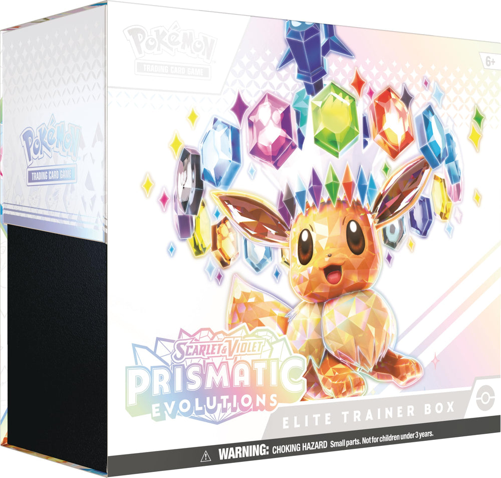 Pokemon TCG: Caja de entrenador élite de evoluciones prismáticas escarlata y violeta