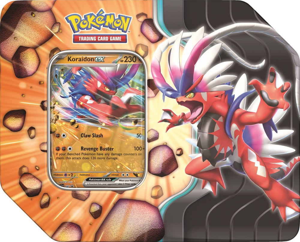 Pokémon TCG: Caja de lata Slashing Legends