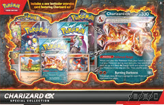 Pokemon TCG: Colección especial Charizard ex - 5 paquetes, promociones