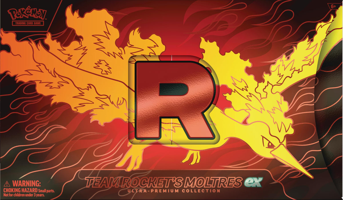 Pokémon TCG: Team Rockets Moltres ex Ultra-Premium Collection