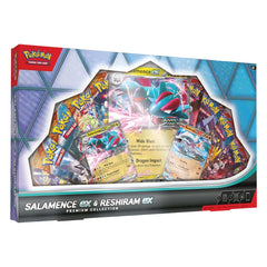 Pokemon TCG Salamence ex &amp Reshiram ex Premium Collection Box