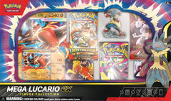 Pokémon TCG: Colección de figuras Mega Lucario ex