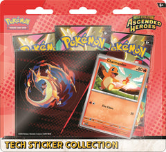 Pokémon TCG: Mega Evolution—Colección de adhesivos tecnológicos de héroes ascendidos