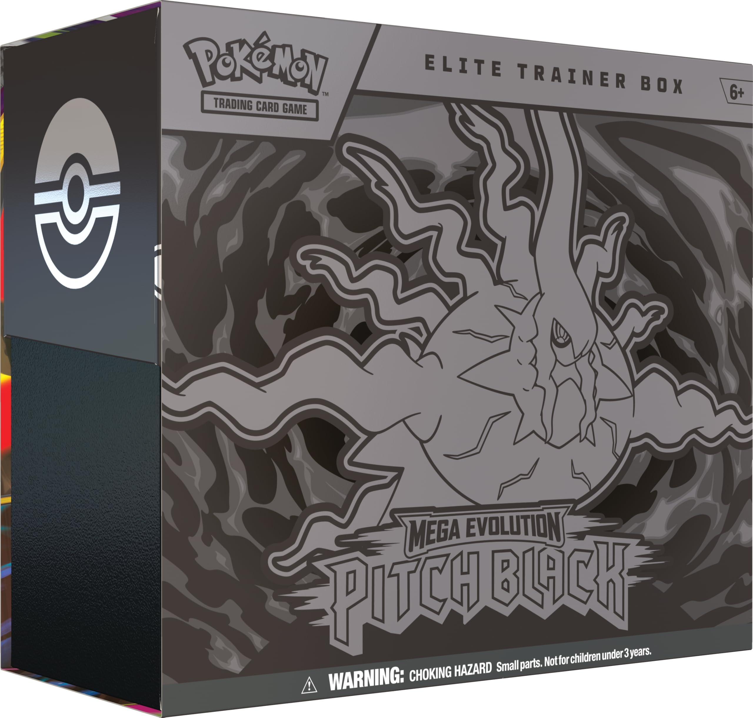 Preventa Pokémon TCG: Mega Evolution—Caja de entrenador Elite Pitch Black