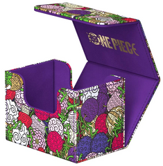 Netflix One Piece Card Game: Deck Case: Sidewinder 80+ Xenoskin — Devilfruit Pattern (2)