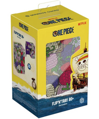 Netflix One Piece Card Game: Deck Case: Flip'n'Tray 80+ Xenoskin — Devil Fruit Patter (3)