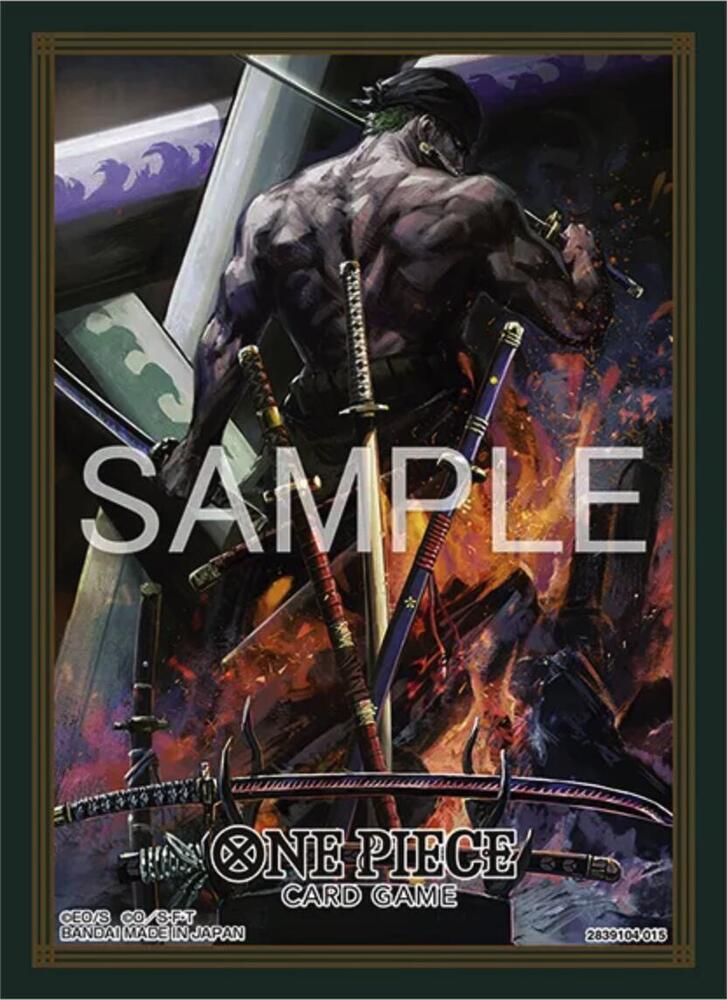 One Piece Card Game: Official Sleeves — Vol. 14 Zoro (Display 12) (2)