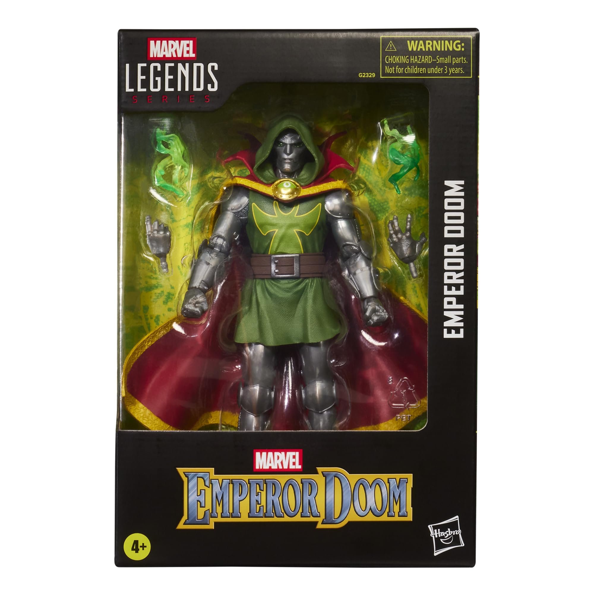 Marvel Legends Series Emperor Doom, Fantastic Four Comics Figura de acción coleccionable a escala de 6 pulgadas