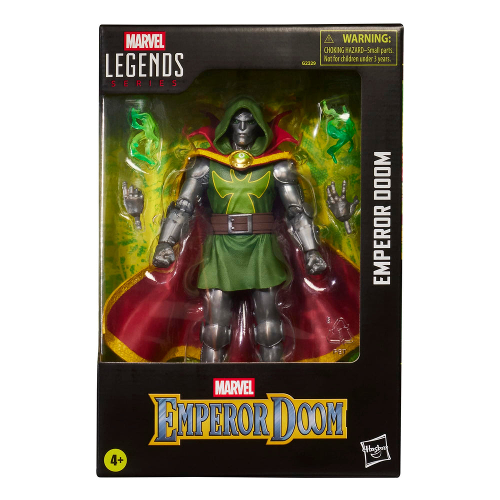 Marvel Legends Series Emperor Doom, Fantastic Four Comics Figura de acción coleccionable a escala de 6 pulgadas