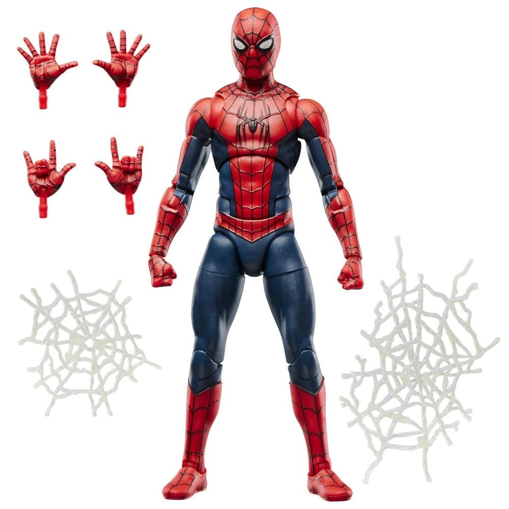Marvel Legends Series Spider-Man, Spider-Man: Brand New Day - Juego de figuras de acción coleccionables de 6 pulgadas