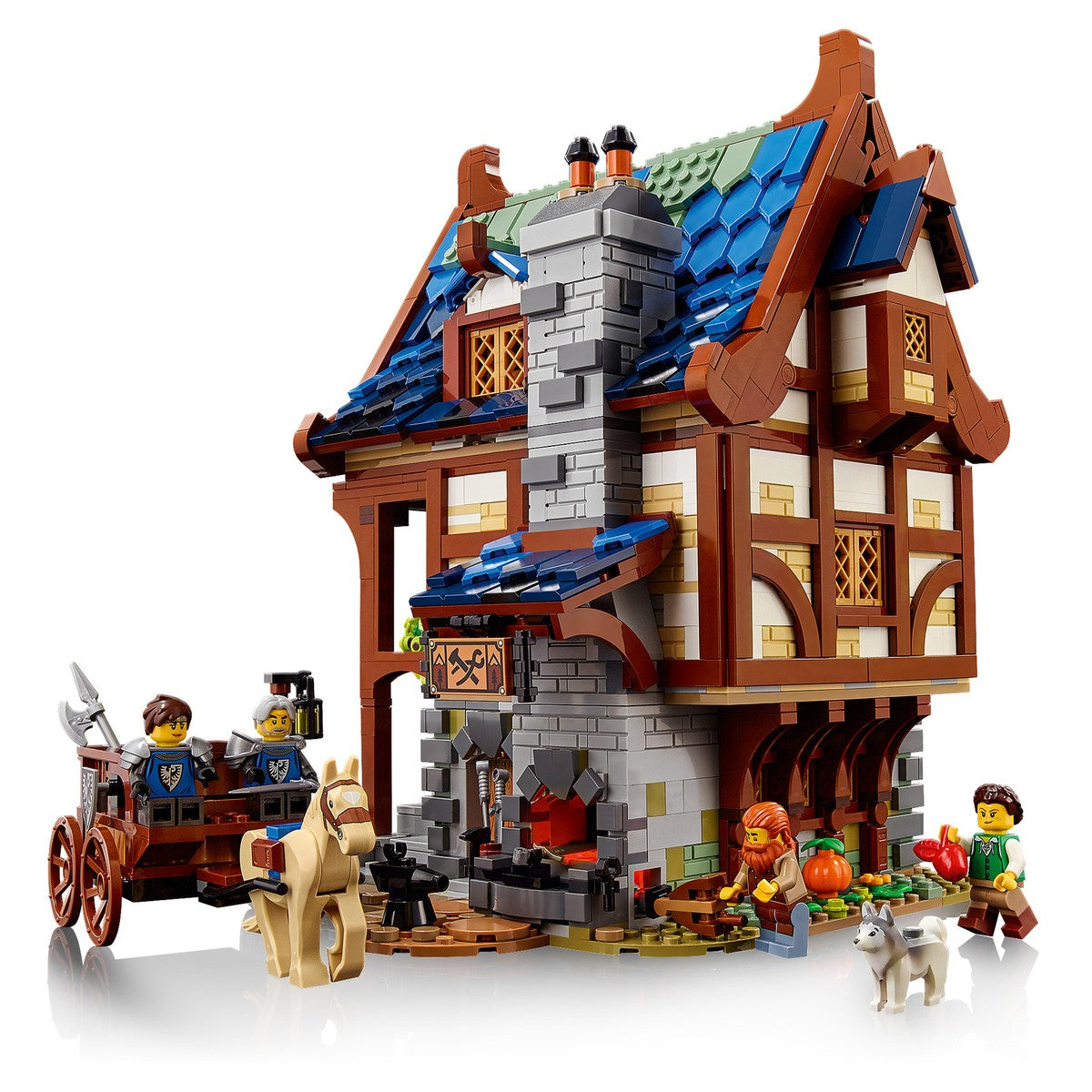 PREVENTA Ideas: Medieval Blacksmith Lego (1)