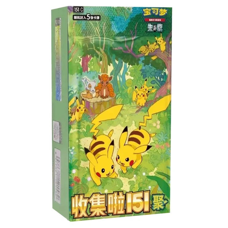 Pokémon - Pokemon Chinese 151 Gathering Slim Booster Box [Simplified Chinese]