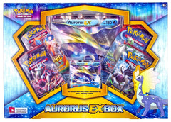 Pokemon TCG: Aurorus EX Pokemon Box - Contiene 4 paquetes de refuerzo y tarjeta Aurorus EX Rare Pokemon