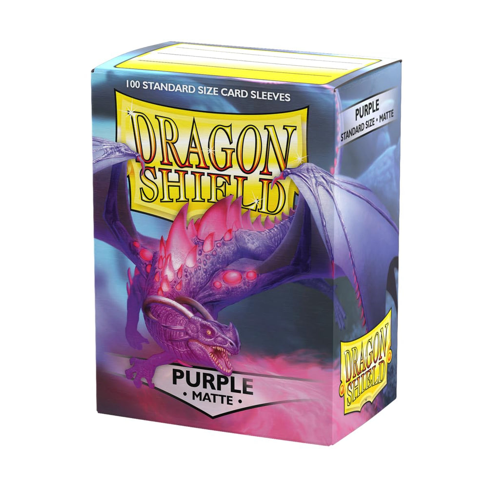 Dragon Shield Matte Sleeves: Purple - 100 Fundas