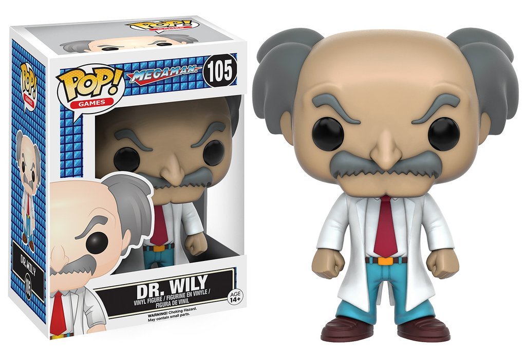 Funko POP Games: Mega Man - Figura de acción Dr. Wily
