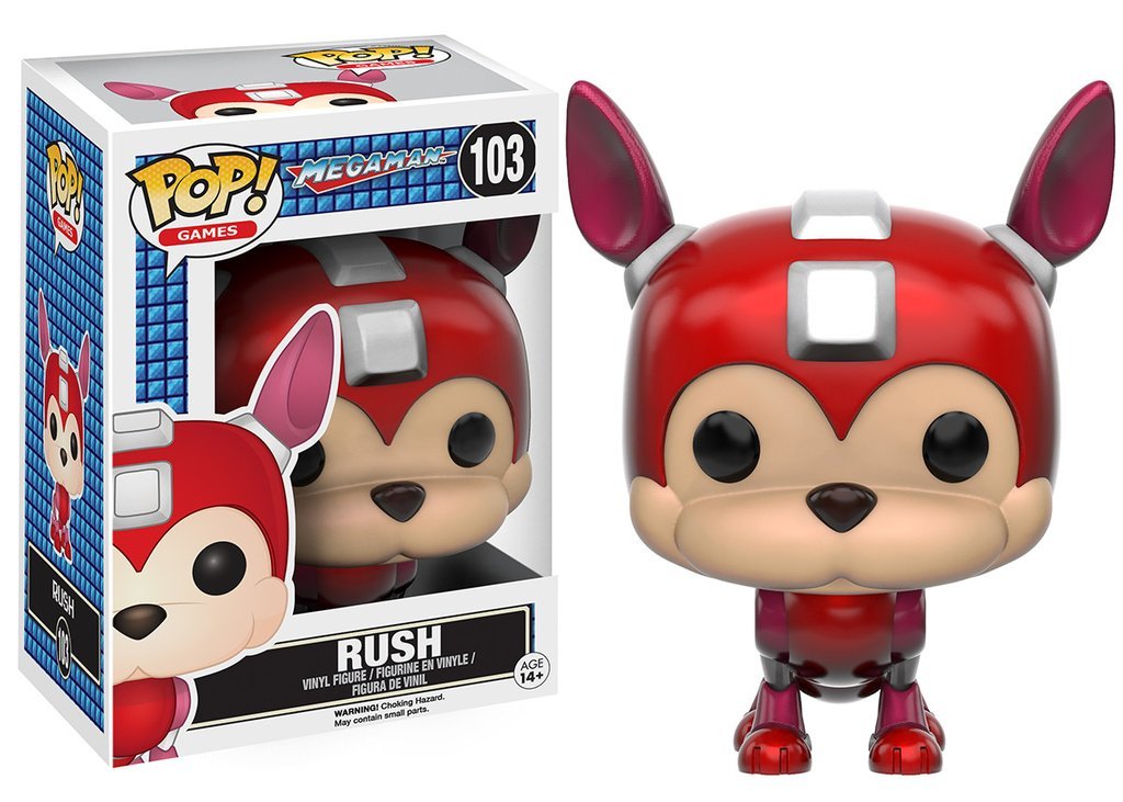 Funko POP Games: Mega Man - Figura de acción Rush