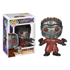 Funko POP Marvel: Guardianes de la Galaxia - Figura de vinilo de Star Lord - VAULTED