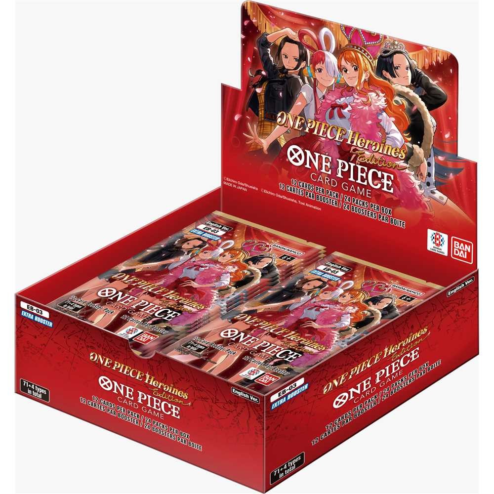 One Piece Card Game: Extra Booster (EB-03) — Booster Display (24 Packs) (Inglés) (1)