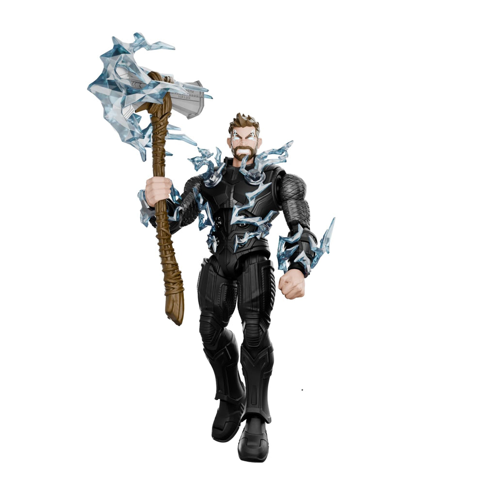 BLOKEES Champion Class Marvel Infinity Saga Thor – Kit de modelo articulado – Requiere montaje – Sin herramientas – Sin corte – Sin pintura – Sin pegamento – A partir de 12 años