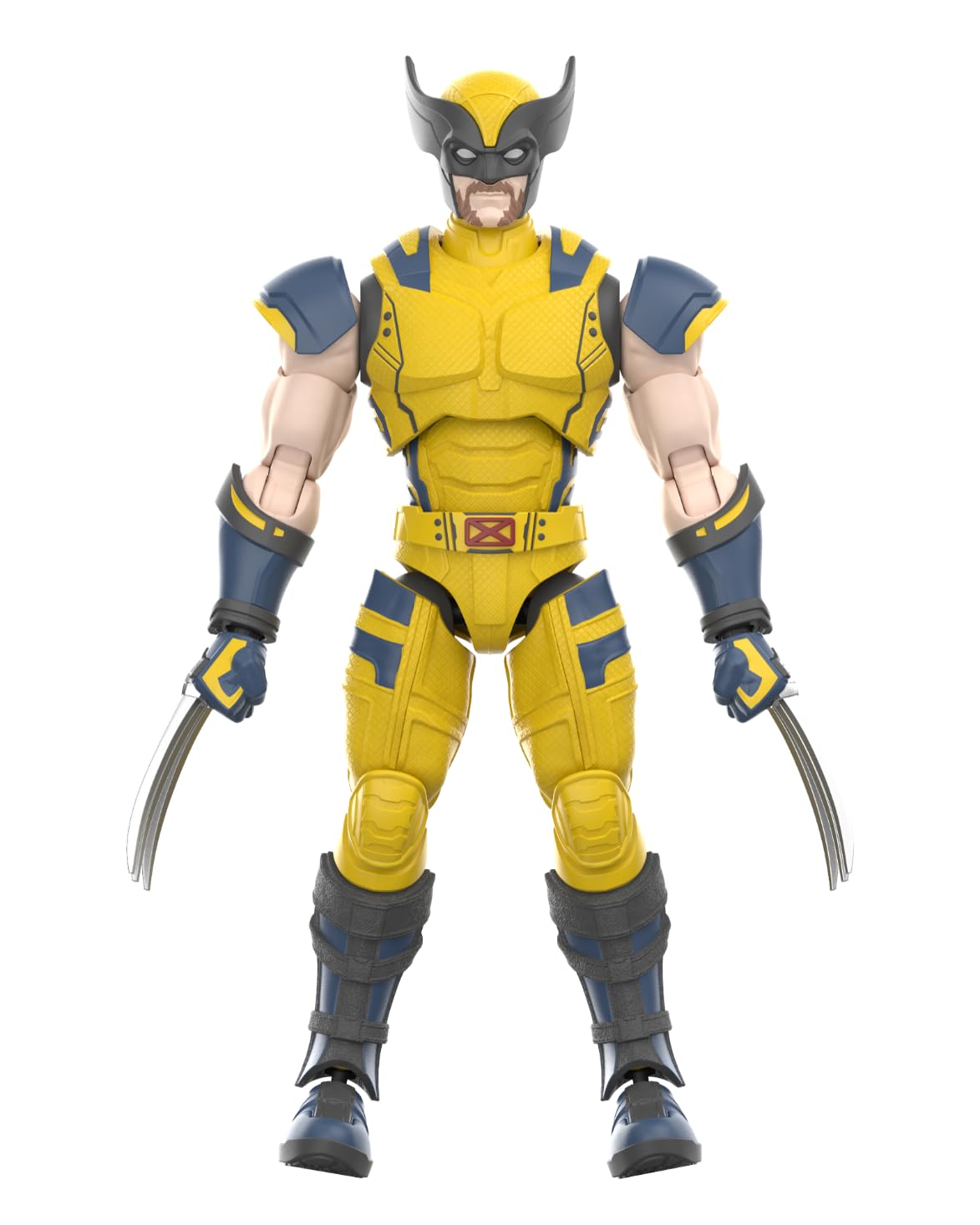 BLOKEES - Deadpool &amp Wolverine de Marvel Studio - Clase Champion - CC05 - Kit de modelo Wolverine - Requiere montaje - Sin herramientas - Sin corte - Sin pegamento - Sin pintura - Edad 14 +