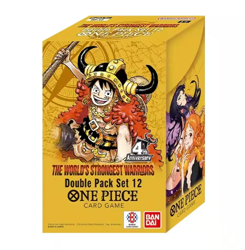One Piece Card Game: The World's Strongest Warriors (OP-17) — Double Pack Set 12 (DP-12) Display (8) (Inglés) (1)