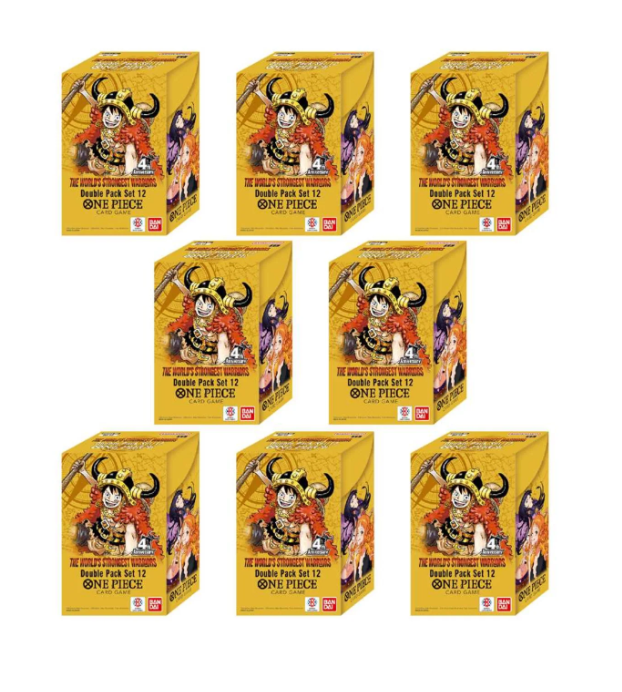 One Piece Card Game: The World's Strongest Warriors (OP-17) — Double Pack Set 12 (DP-12) Display (8) (Inglés) (2)