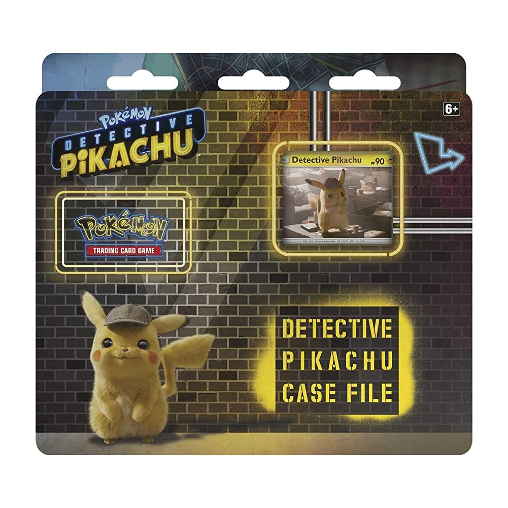Pokemon TCG: Lote de 3 carpetas de pikachu para detección, incluye una tarjeta de demostración y una moneda metálica