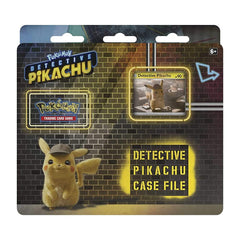 Pokemon TCG: Lote de 3 carpetas de pikachu para detección, incluye una tarjeta de demostración y una moneda metálica