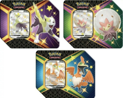 Pokemon TCG Shining Fates V Tin: Cramorant V!