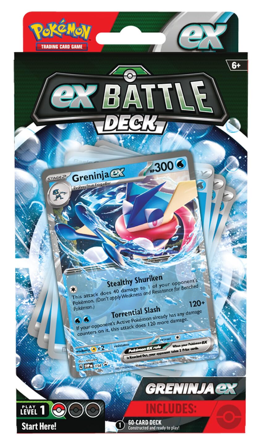 Pokemon TCG ex Battle Deck Kangaskhan ex/Greninja ex - Cubierta individual