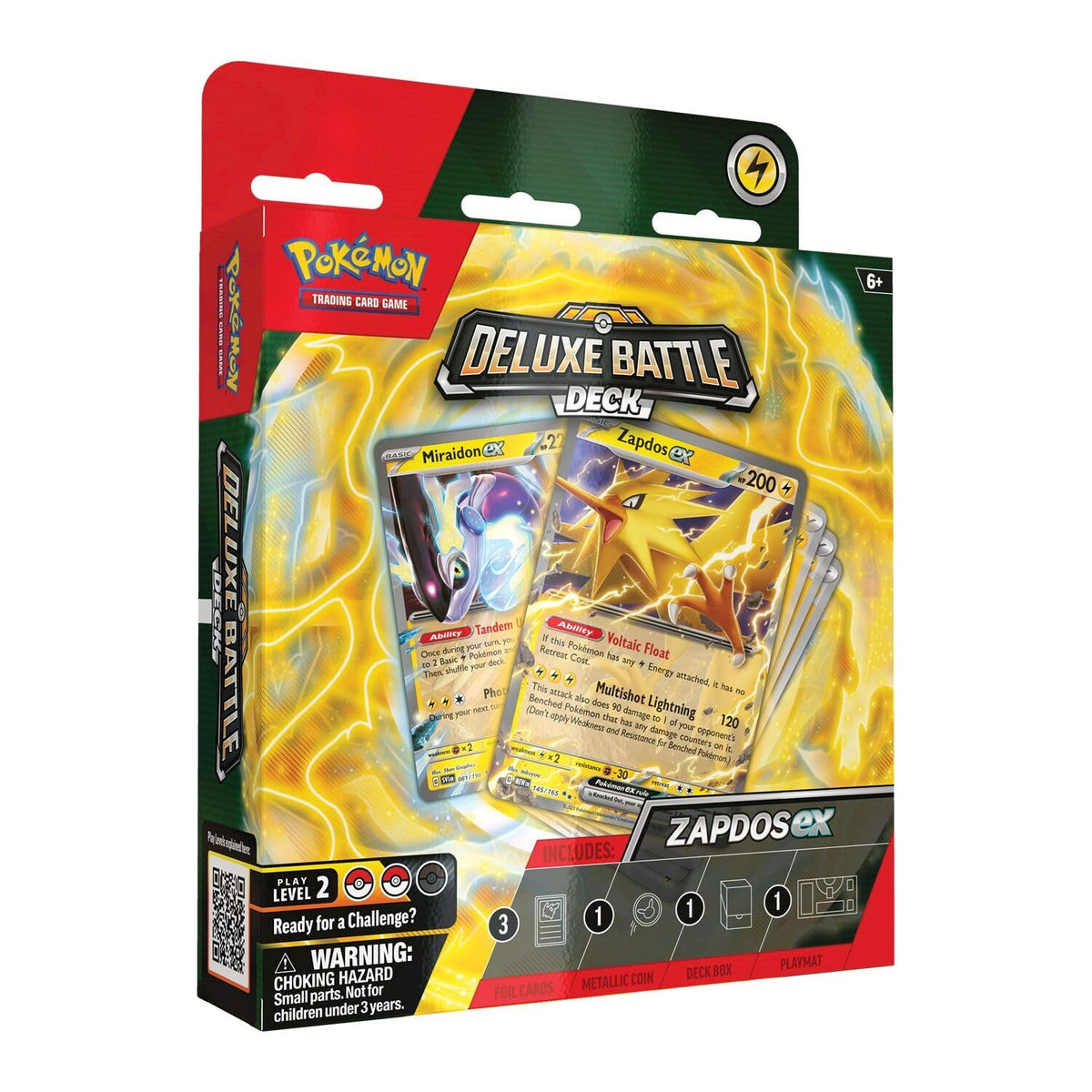 Pokémon TCG: Ninetales ex/Zapdos ex Deluxe Battle Deck