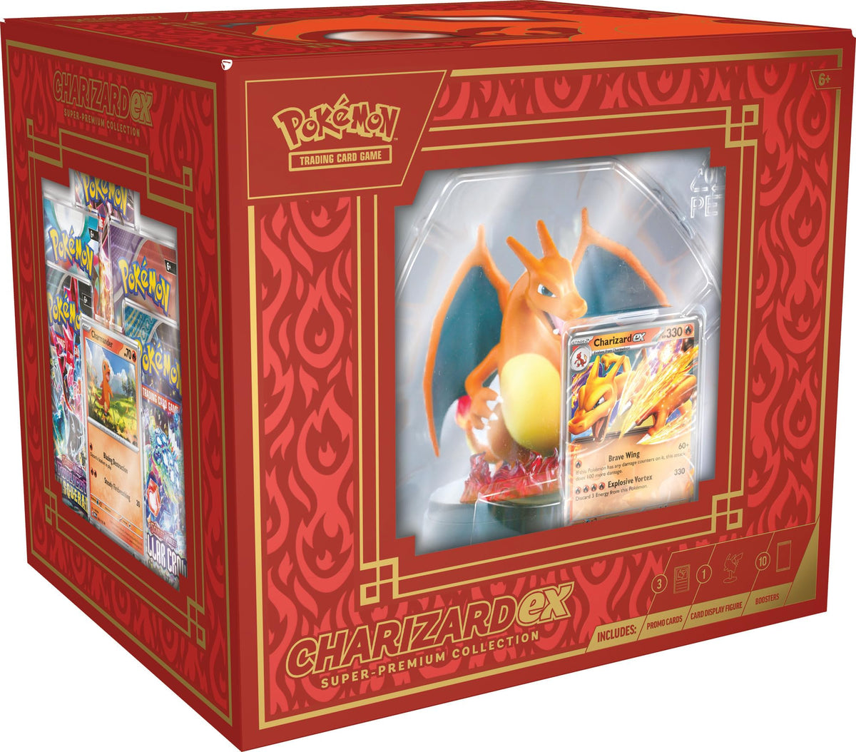 Colección Pokémon TCG Charizard ex Super Premium