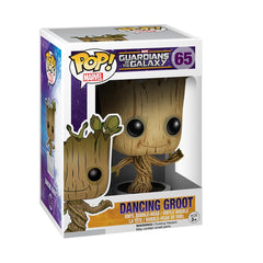 Muñeco con cabeza en movimiento de Funko POP! de Marvel: Dancing Groot