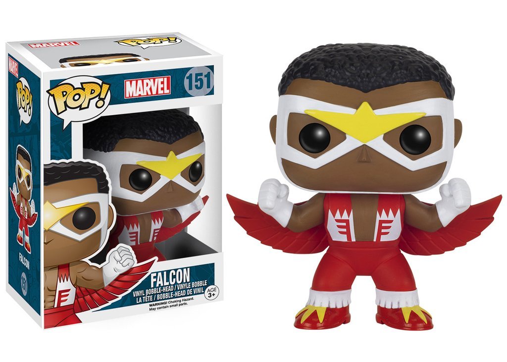 Pop! Figura Vinilo Funko Marvel Serie 4 Falcon Classic #151
