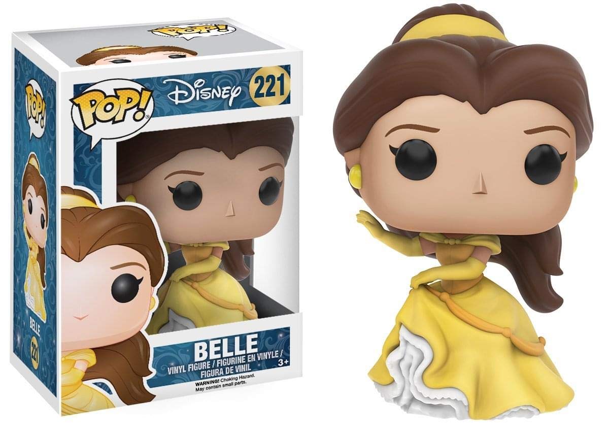 Funko POP Disney: Figura de acción de belleza y la Bestia – Belle