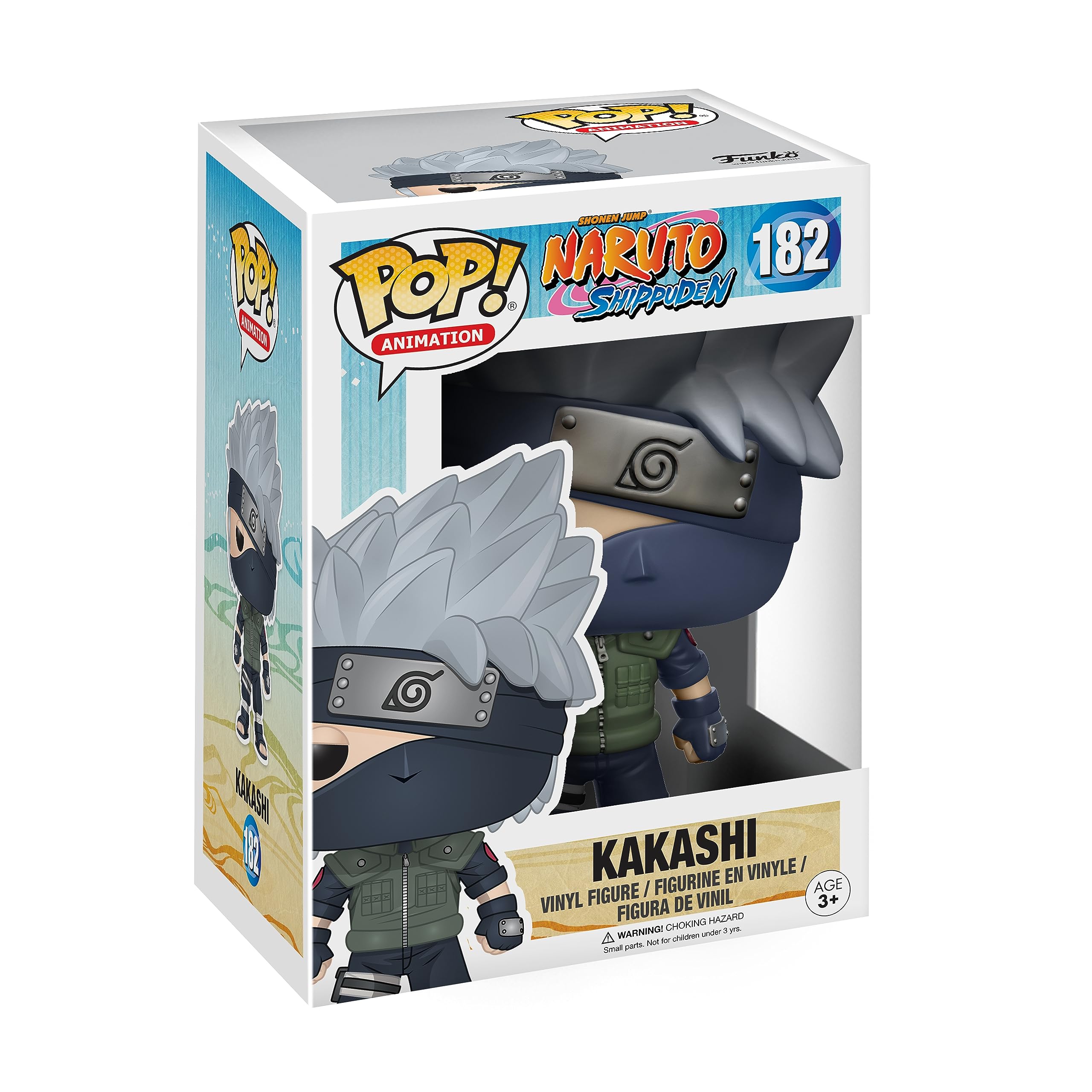Funko Pop! Anime: Naruto Shippuden - Kakashi - Figura de vinilo coleccionable - Idea de regalo - Mercancía oficial - para niños y adultos - Fans de anime - Figura modelo para coleccionistas y