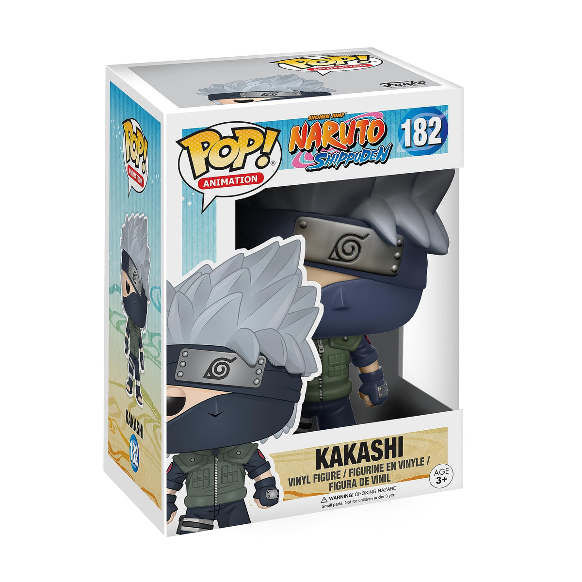 Funko Pop! Anime: Naruto Shippuden - Kakashi - Figura de vinilo coleccionable - Idea de regalo - Mercancía oficial - para niños y adultos - Fans de anime - Figura modelo para coleccionistas y