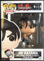 Jin Kazama - Figura de vinilo Funko Pop! en blanco y negro (Tekken)