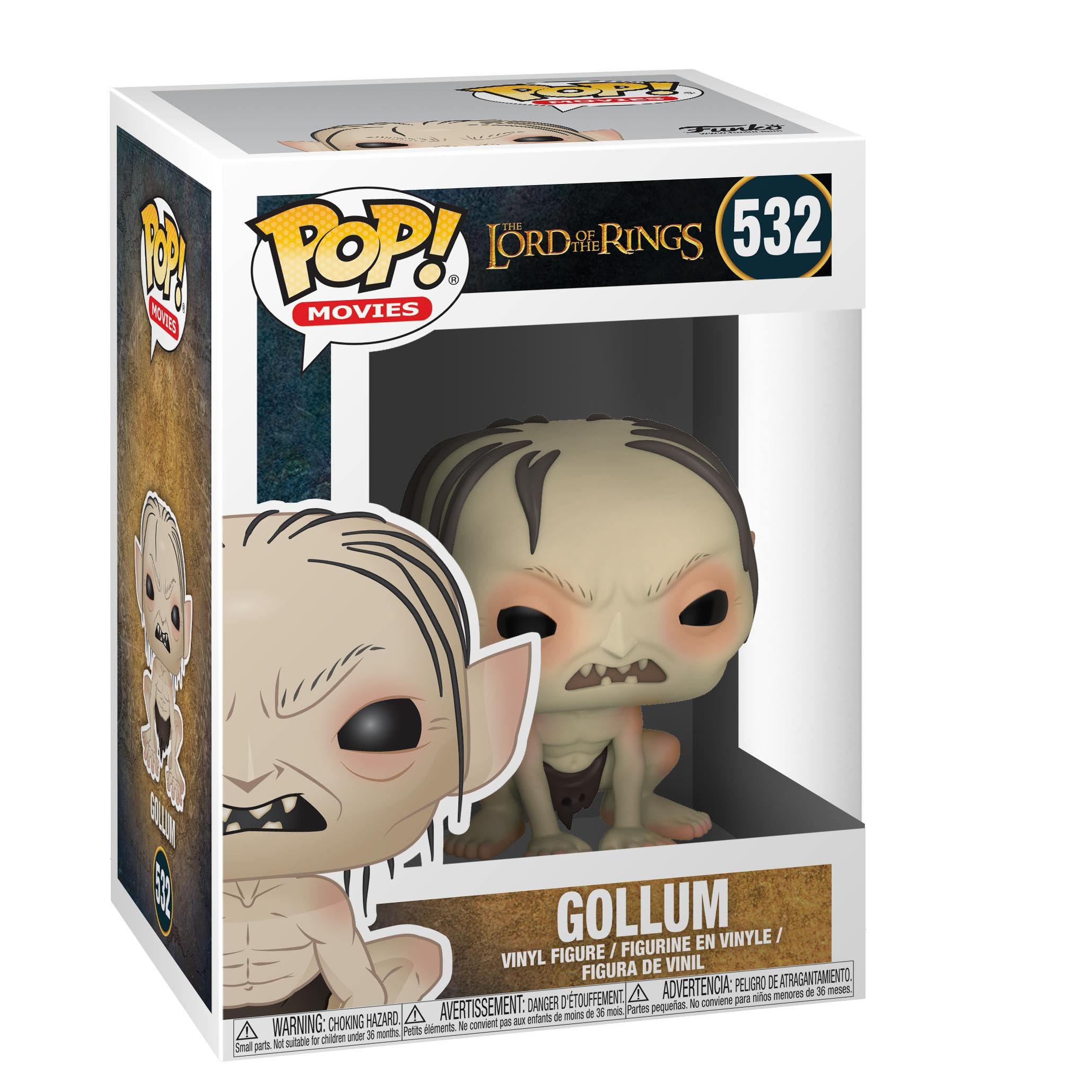 Figura coleccionable de Gollum de Lord of the Rings, de la marca Funko