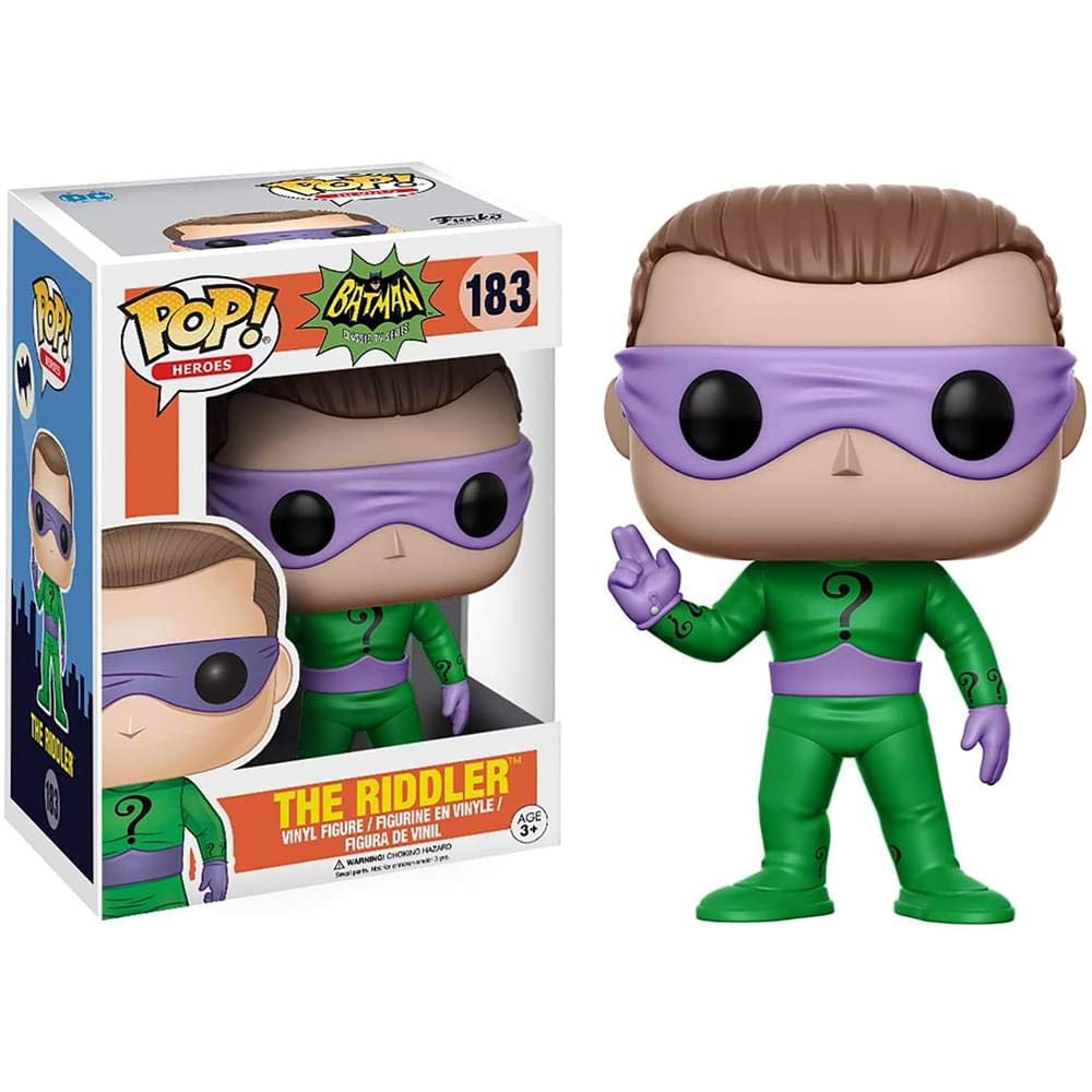 Funko POP Batman Classic TV Series Figura de acción de juguete, Estándar - Vaulted